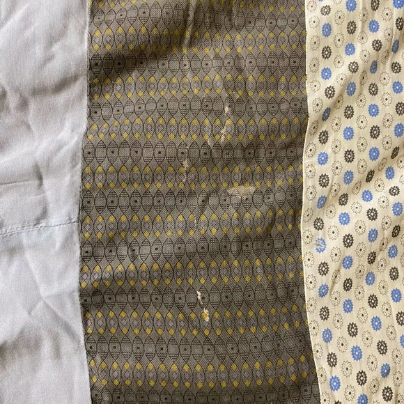 Vintage Start of a quilt project hand pieced 83" x 70" maybe 1960’s - Picture 12 of 12